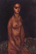 Amedeo Modigliani Nudo Seduto